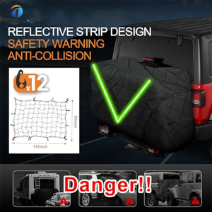 Accessoires <span class=keywords><strong>de</strong></span> caravanes et <span class=keywords><strong>de</strong></span> camping-cars Design réfléchissant <span class=keywords><strong>Housse</strong></span> <span class=keywords><strong>de</strong></span> <span class=keywords><strong>protection</strong></span> <span class=keywords><strong>de</strong></span> vélo noire pour <span class=keywords><strong>2</strong></span> <span class=keywords><strong>vélos</strong></span> avec poche coulissante - Product Image 6