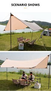 Carpa de lona de lluvia, refugio portátil <span class=keywords><strong>para</strong></span> picnic, <span class=keywords><strong>sombra</strong></span>, carpa grande, hoja de mosca <span class=keywords><strong>para</strong></span> acampar - Product Image 3