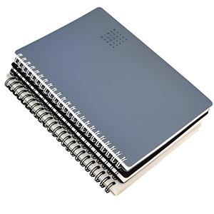 2025 Custom A5 B5 Cubierta de PVC personalizada Cuaderno en espiral Página forrada Diario de tapa dura Sublimación Encuadernación de hojas sueltas A6 Diario - Product Image 5