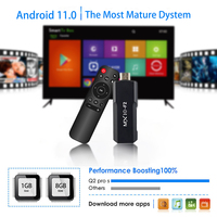 Topleo TV Sticks 1GB 8GB 1 Unidad Android 2024 STB MX10 F2 4K TV Box Android TV Stick 4K EU