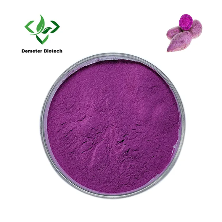 Best Price Natural Food Grade Purple Potato Powder Purple Sweet Potato Powder