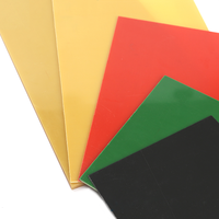 Prix usine Feuilles isolantes en plastique haute tension 3240 Panneau de fibre de verre Feuille de fibre de verre époxy 1mm Feuille de fibre de verre époxy