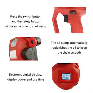<span class=keywords><strong>Scie</strong></span> Portable professionnelle sans balais de 8 pouces, affichage numérique sans fil à haute efficacité, tronçonneuse électrique - Product Image 5