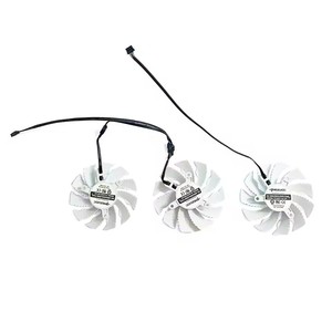 พัดลมกราฟิก<span class=keywords><strong>3090</strong></span> RTX3080 0.55A ขนาด82มม. 87มม. PLA09215S12H 12V สำหรับ Gigabyte RTX 3070 3080 Ti RTX <span class=keywords><strong>3090</strong></span> <span class=keywords><strong>Vision</strong></span> OC 3X พัดลมการ์ดแสดงผล - Product Image 3