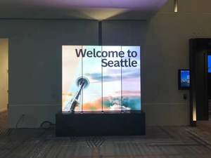 Pantalla LED Plegable P1.538, Sistema de Plegado Vertical Móvil, Solución de Video Wall Expandible para Exposiciones, Alquiler y Presentaciones - Product Image 3