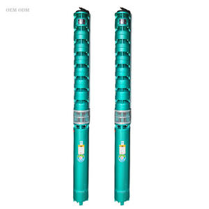 Pompe <span class=keywords><strong>submersible</strong></span> pour puits en acier inoxydable 304 de qualité supérieure - 2 CV, hauteur de refoulement de 100 mètres, irrigation domestique et de jardin - Product Image 3