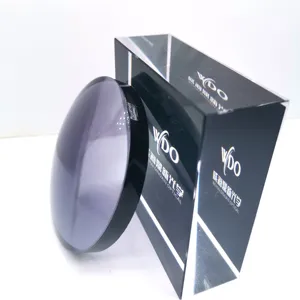 WDO Semi-acabado 1,59 policarbonato lente fotocromáticosemifinish lentes fotocromáticoslentes para óculos lente fabricante