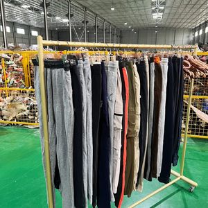 Pantalons de marque <span class=keywords><strong>F5</strong></span> d'occasion en gros, vêtements de sport de seconde main, jogging décontracté en coton de haute qualité, balles Ukay - Product Image 1