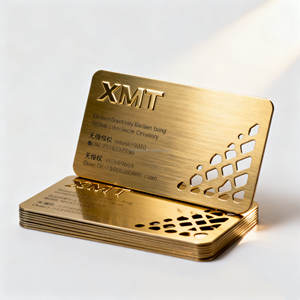 Vente d'usine : Carte de visite professionnelle en métal de luxe personnalisée avec NFC, gravure laser, logo en relief, en acier inoxydable - Product Image 5