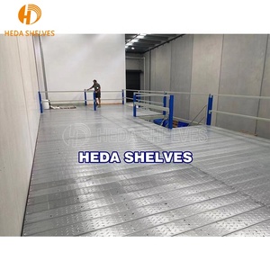 Mezanino resistente que bloqueia o sistema do racking do sótão da cremalheira do assoalho para o armazenamento do armazém - Product Image 4