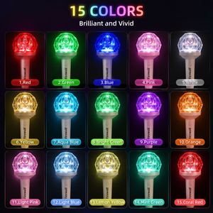 Bâton lumineux LED sans fil Diamond 2.4G avec contrôle de groupe, couleur de lumière personnalisable pour les jours sportifs, les événements en stade et le soutien des supporters - Product Image 6