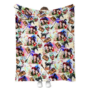 New Hot Bán Valentine Phim Hoạt Hình In Ấn Chăn Valentine Của Ngày Quà Tặng Tùy Chỉnh Thiết Kế Sang Trọng Ném Chăn - Product Image 3