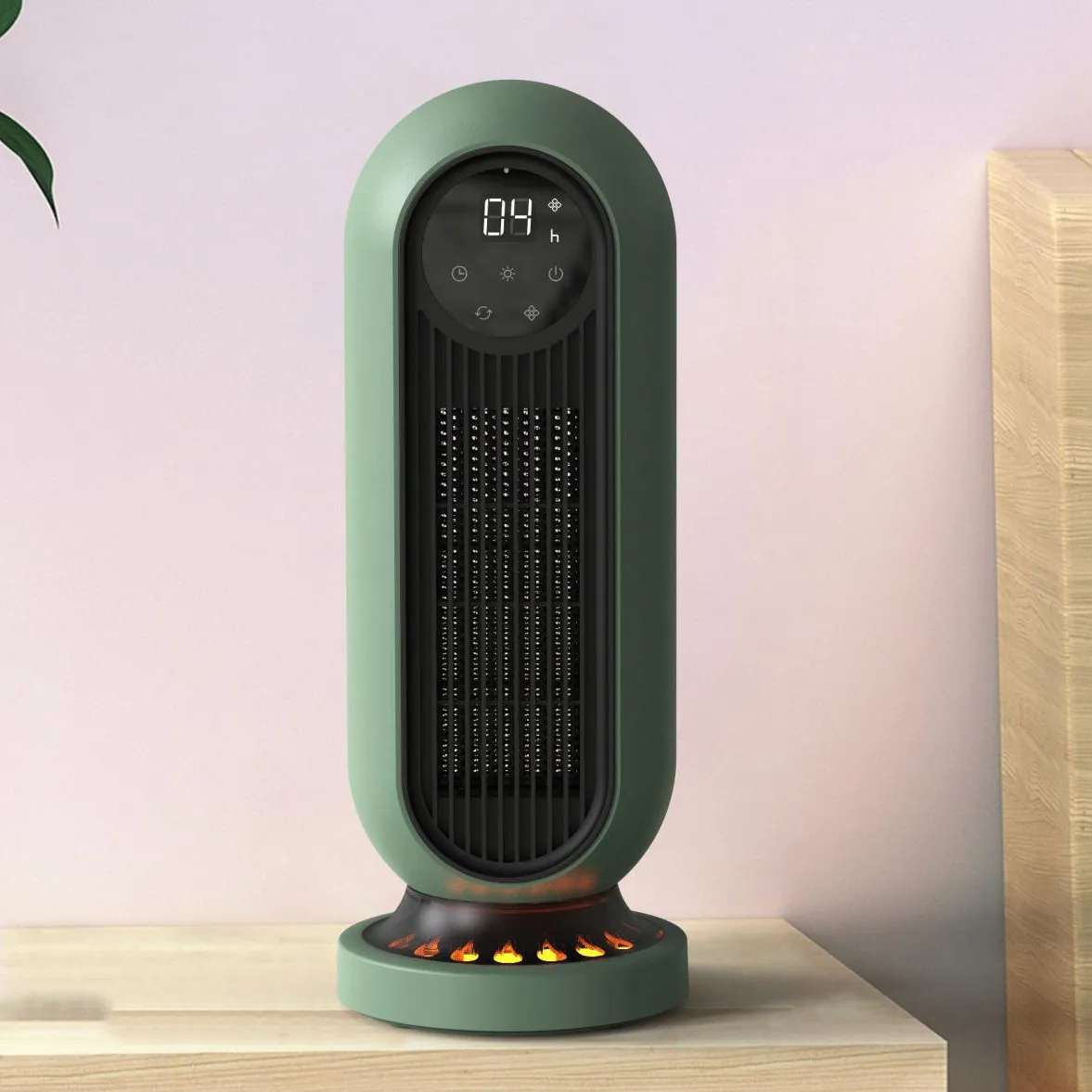 OEM factory smart room space oscillating electric fan heater with the best price