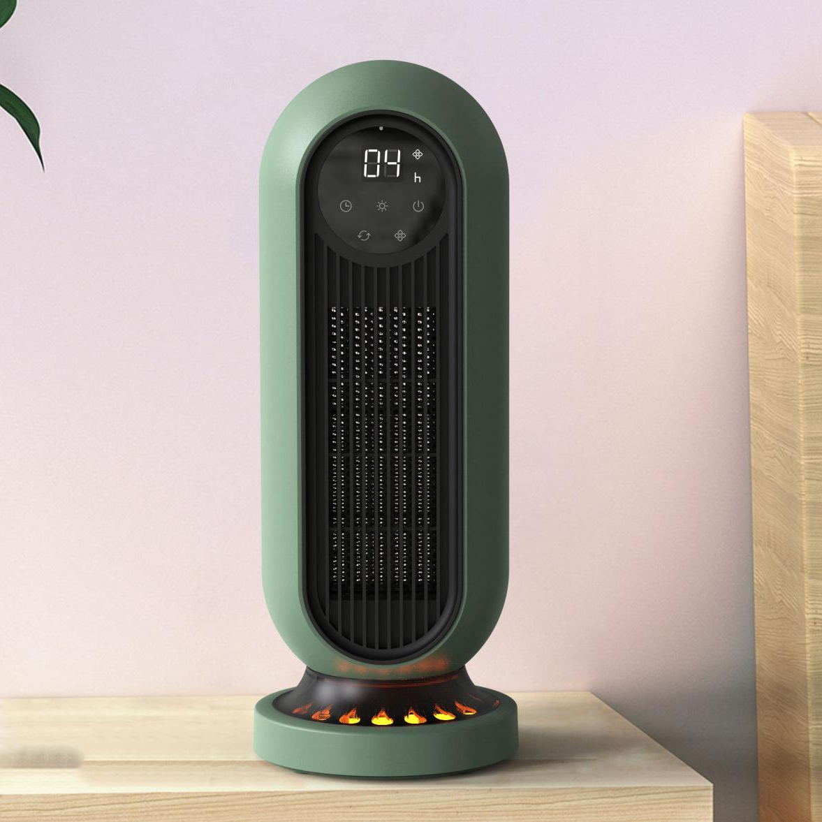 Ceramic Heating OEM Factory Smart Room Space Oscillating Electric Fan Heater with the Best Price