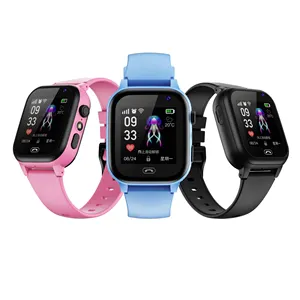 Yüksek hızlı ağ 4G Smartwatch dokunmatik ekran kamera GPS Wifi konumu ile çocuklar akıllı saat stokta