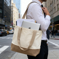 Sac fourre-tout en toile de lin réutilisable, patchwork, sac cadeau pour demoiselle d'honneur, sac de plage et de vacances portable, sac publicitaire