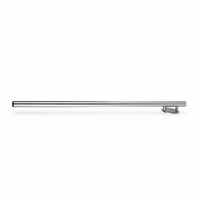 Poteau de balustrade rond en acier inoxydable 304 316 316L pour montage latéral sur verre, vierge