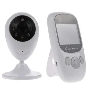 Baby Monitor 2.4 "1080P HD Video Baby Monitor con telecamere e Audio, ampio Display con ampia vista, visione notturna automatica CC604