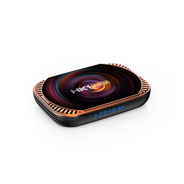 HK1 RBOX X4 8K Android 11.0 Set Top Box 2.4G/5G WiFi B T H.265 HEVC Amlogic S905X4 TV Box