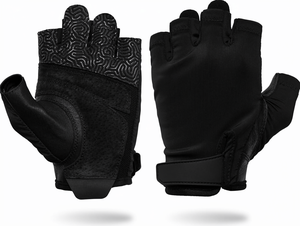 Anti-Slip Adjustable Wrist <b>Strap</b> Half Finger Weight Lifting Workout Gloves for Gym-Polyester Liquid Silicone Coated Durable - Product Image 1