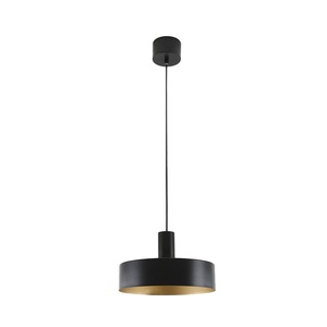 Lampada da soffitto 1xE27, colore nero, design moderno, ideale per illuminazione e decorazione in spazi interni. - Product Image 3