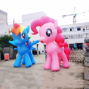 Inflable Publicitario Gigante Personalizado de Personajes de Dibujos Animados, Unicornio, <span class=keywords><strong>Muñecas</strong></span> My Little Pony, Modelo para Decoración - Product Image 2