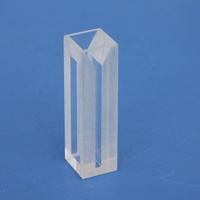45ul sub-micro floresan kuvars küvet 0.7ml yol uzunluğu 10mm yol genişlik 2mm, 4 şeffaf pencereler