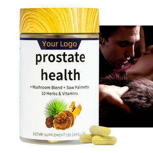 Male Health 90 cápsulas con extracto de <span class=keywords><strong>Saw</strong></span> <span class=keywords><strong>Palmetto</strong></span> y antioxidante para el bienestar diario de los adultos - Product Image 1