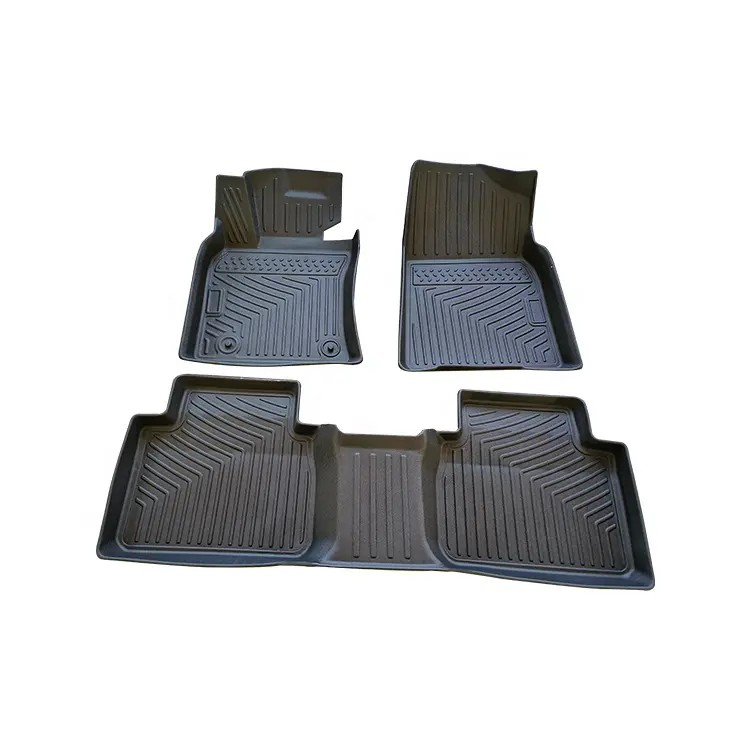 Commercio all'ingrosso della fabbrica di gomma profondo piatto stuoia personalizzato TPE 5D auto tappetini per Toyota Camry accessori