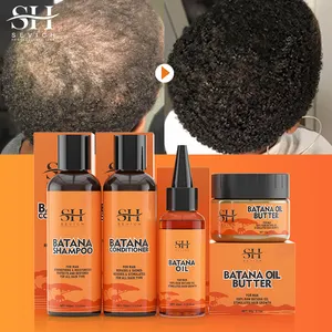 Natural Organic Pure Batana Oil For Hair Promotes Shinier Anti Hair Loss Batana Hair Growth Oil Set