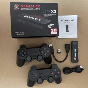X2 64GB Ergonomic thân thiện với môi cầm tay game Stick GD10 4K 3D HD <span class=keywords><strong>Retro</strong></span> video không dây 2.4GHz điều khiển TV emulator giáng sinh - Product Image 4