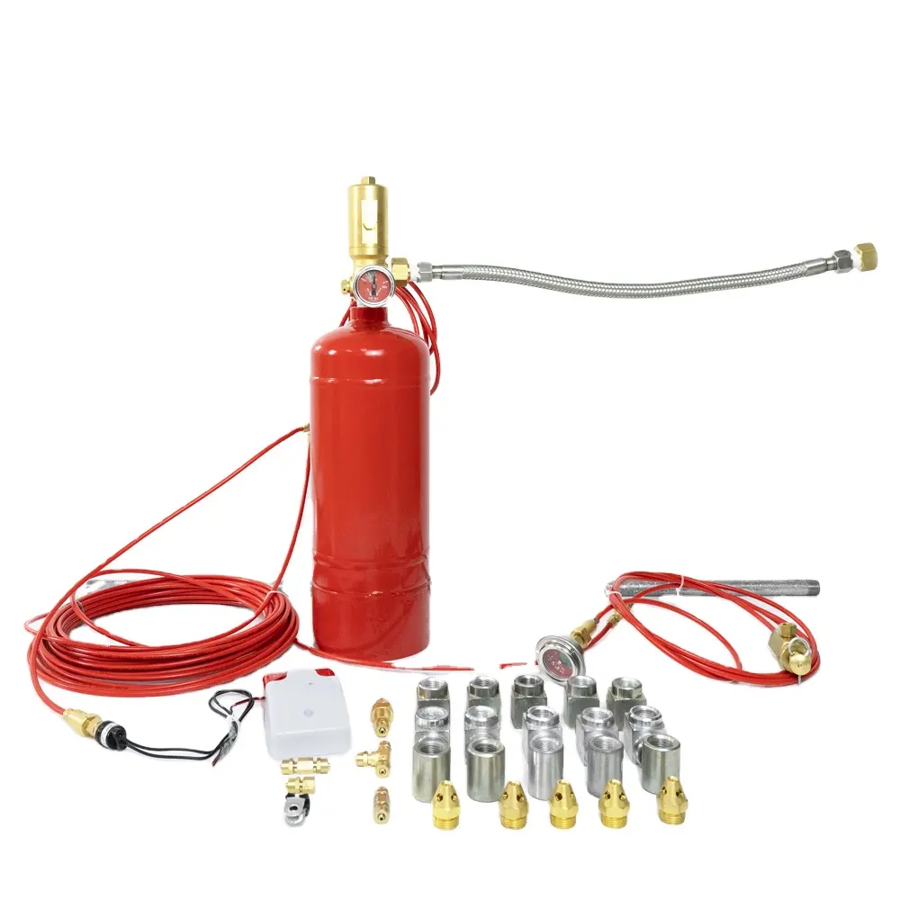 Automatic Fire Detection Tube System FM200/CO2/N1230 Agent Electrical Cabinet Fire Protection