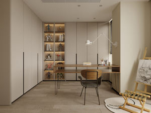 Nexus Cosy Warm Contemporary Minimalist Bedroom <span class=keywords><strong>Concept</strong></span> de rendu 3D Plan d'étage intérieur entièrement moderne pour villa - Product Image 5