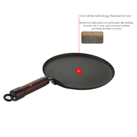 Poêle à frire en aluminium moulé au design moderne avec couvercle en verre antiadhésif et poignée amovible, durable pour cuisinière à gaz et à induction