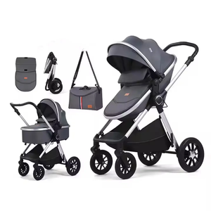 High Quality Stroller Luxury Compact <strong>Baby</strong> Stroller 3 in 1 Folding Bi-directional Stroller <strong>Baby</strong> <strong>Doll</strong> Pram China With <strong>Car</strong> <strong>Seat</strong> - Product Image 1