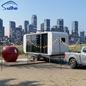 Cabine mobile Apple préfabriquée, bureau en forme de pod pour le glamping, les centres de villégiature et l'habitation - Product Image 1