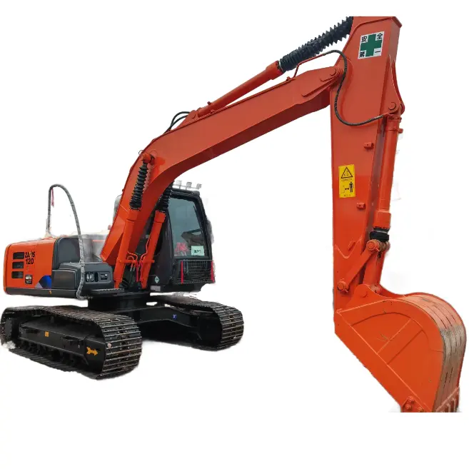 ZAXIS 120 EXCAVADORA HITACHI ORIGINAL USADA COM PEÇAS DE REPOSIÇÃO ORIGINAIS BOM CONDIÇÃO. ESCAVADEIRA DE SEGUNDO DIREITO