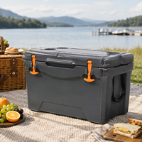Glacière rotomoulée personnalisée 35QT, robuste et isolée, pour le camping, la pêche, les pique-niques et les activités de plein air