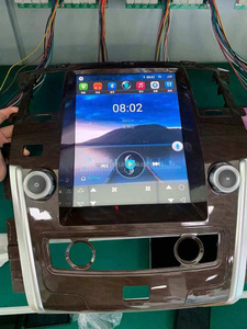 หน้าจอปรับแต่งได้ขนาด 12.1 นิ้ว สำหรับเครื่องนำทาง GPS แนวตั้งระบบ Android 14 DSP Wireless CarPlay <span class=keywords><strong>Safari</strong></span> Patrol Y62 QX80 QX56 ปี 2010-2020 - Product Image 4