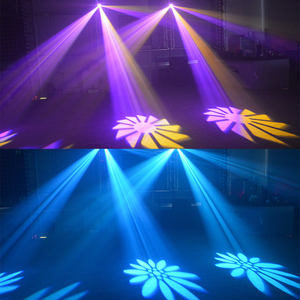 Chuyên nghiệp 60 wát <span class=keywords><strong>LED</strong></span> DJ gobo Scanner hiệu ứng ánh sáng cho kho ứng dụng - Product Image 6