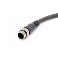 Câble M12 12 broches vers USB DC RJ45 Ethernet, câble d'assemblage personnalisé