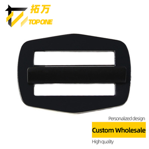 Cinturón deslizante de metal ajustable para hebilla Correa de hombro de lona para bolso de mensajero Cinturones de tela Categoría de producto - Product Image 2