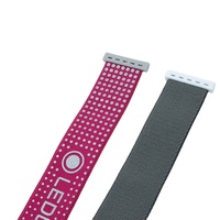 Sangle en Polyester recyclé, tissé sur mesure, stabilisé aux UV, couleur imperméable, élastique, pour lampe frontale