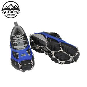 Scarponi da trekking per sport all'aria aperta accessori da campeggio scarpe sportive ramponi da arrampicata su neve in acciaio inossidabile antiscivolo all'ingrosso - Product Image 6