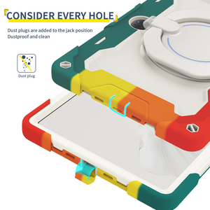 Funda para tableta con armadura de rotación 360 para Huawei <span class=keywords><strong>Matepad</strong></span> <span class=keywords><strong>11</strong></span>. <span class=keywords><strong>11</strong></span>,5 2025 2024 10,4 SE <span class=keywords><strong>11</strong></span> AIR <span class=keywords><strong>Pro</strong></span>, soporte portátil, carcasa de silicona para PC - Product Image 2