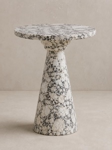 Mesa Auxiliar de Resina Personalizada, Mesa de Centro Moderna Hecha a Mano, Mueble Decorativo de Lujo para Sala de Estar y Dormitorio - Product Image 1