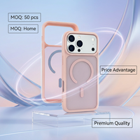 Coque de téléphone intégrée à double matériau avec composant magnétique intégré, coque de protection résistante en PC et TPU anti-rayures pour iPhone 15