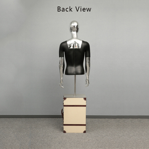 Maniquí de Hombre de Tamaño Real de Alta Calidad al por Mayor, Maniquí Masculino Realista de <span class=keywords><strong>Medio</strong></span> <span class=keywords><strong>Cuerpo</strong></span> para Tienda de Moda - Product Image 4