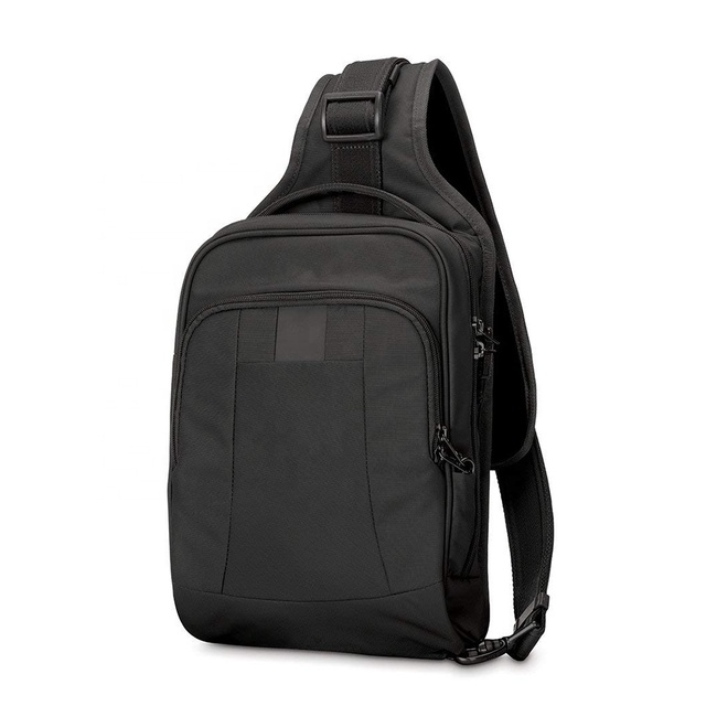 7L Anti Theft Sling Backpack Men Crossbody Sling Bag - Fits 7 Inch Tablet With RFID Blocking Pocket and Lockable Zippers