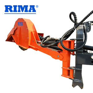 <span class=keywords><strong>Broyeur</strong></span> de souches robuste à attelage trois <span class=keywords><strong>points</strong></span> pour tracteurs de 30 à 80 CV avec 40 °   Bras oscillant, machine forestière de défrichage entraînée par une prise de force (PTO) - Product Image 2